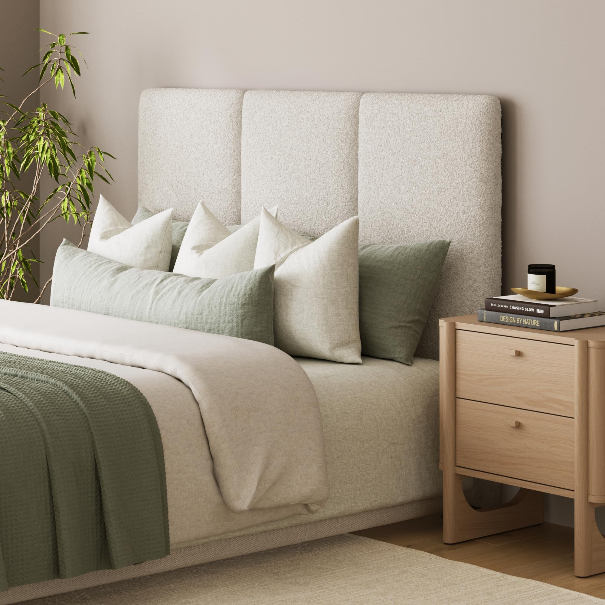 Amazon.com - Nathan James Marissa Wall Mounted Upholstered
